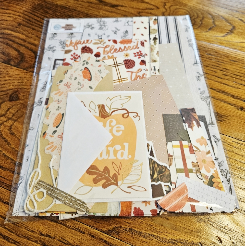 Autumn/Fall Themed Junk Journal Set